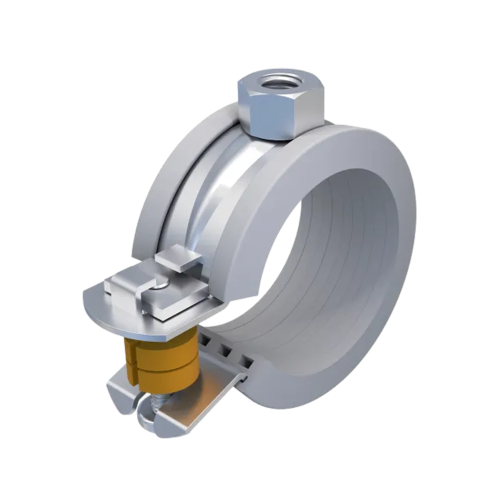 63 mm Beugel 122. M8 glijrubber elvz