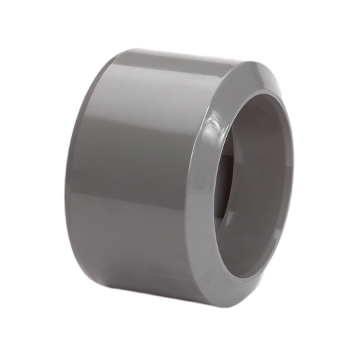 Dyka PVC HWA verloopring 90 x 80mm, spie/mof