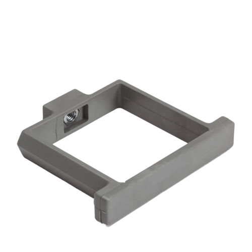 Dyka PVC Klikbeugel vierkant 100 M8 RWA Grijs