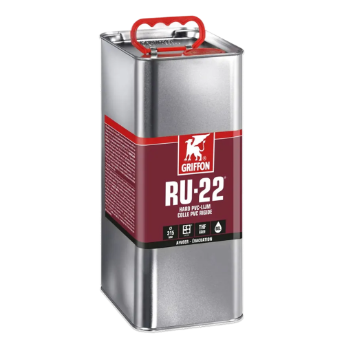 Griffon hard pvc lijm, RU-22, blik à 5000 ml