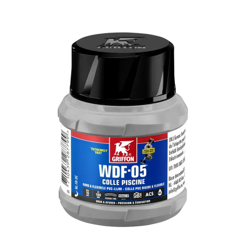 Griffon hard pvc lijm, WDF-05, flacon à 125 ml