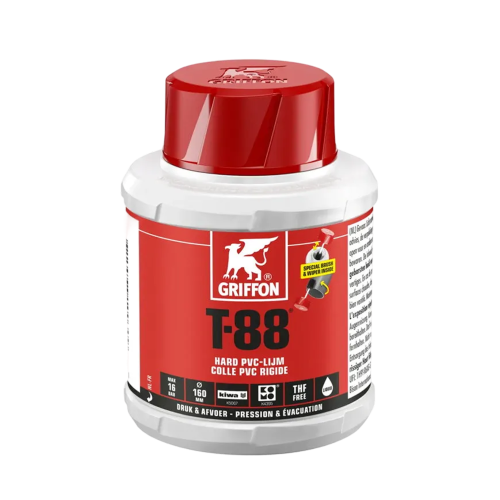 Griffon T-88, hard pvc lijm, 5000 ml
