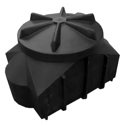 MW Kabeltrekput, Bovendeel met deksel, 820 x 640 x 540