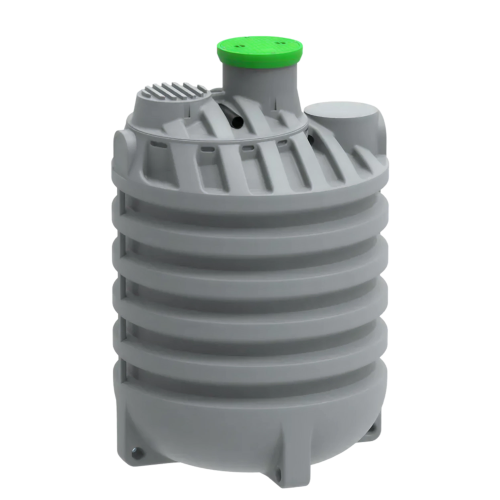 MW Regenwatertank verticaal, 10.000 L, Ø2300 x 3500 mm