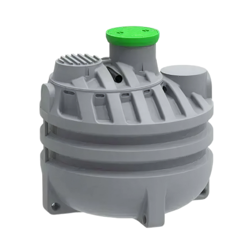 MW Regenwatertank verticaal, 1200L, Ø1300 x 1550