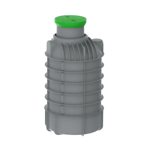 MW Regenwatertank verticaal, 2300 L, Ø1300 x 2550 mm