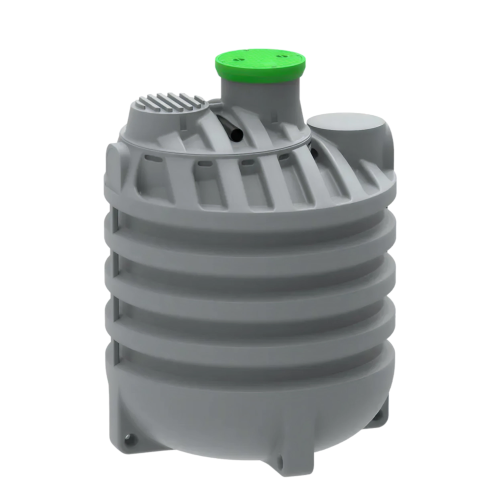 MW Regenwatertank verticaal, 8700 L, Ø2300 x 3100 mm