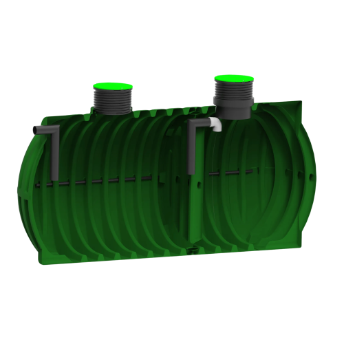 MW Septictank polyetheen, 2-kamersysteem 25000 liter