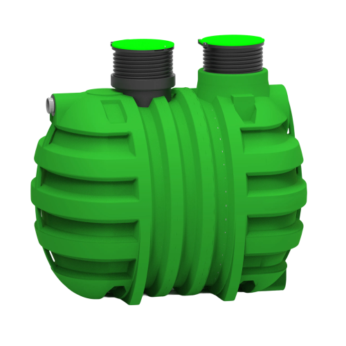 MW Septictank polyetheen, 3-kamersysteem 10000 liter