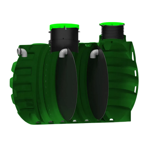 MW Septictank polyetheen, 3-kamersysteem 12000 liter