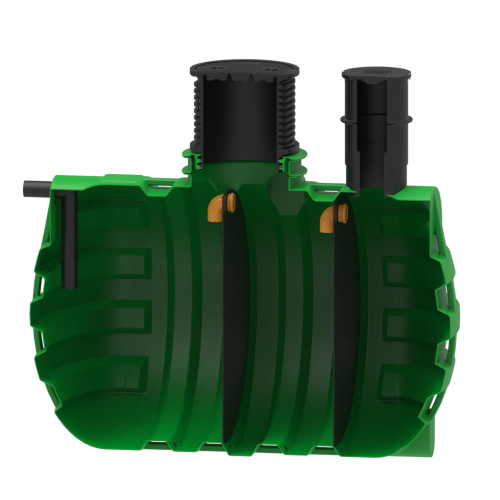 MW Septictank polyetheen, 3- kamersysteem 6000 liter