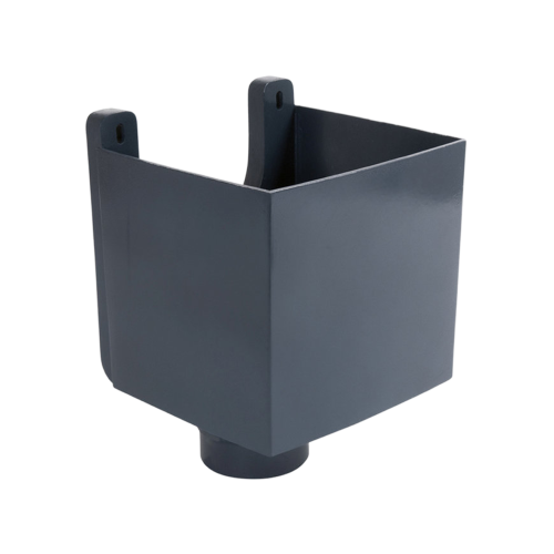 NICOLL Techtan PVC-Ti vergaarbak 100mm antraciet