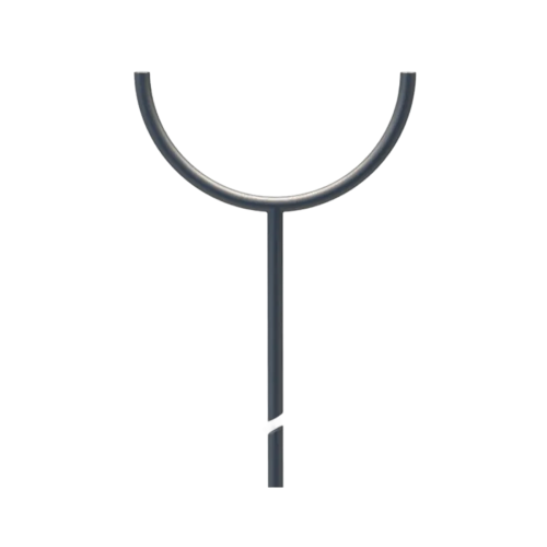 Ø125 mm Rioleringspen zwart - 1 mtr