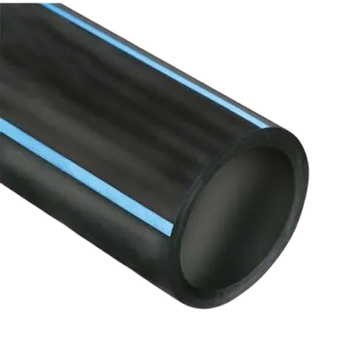 PE100 Buis 90 x 5,4mm SDR17 zwart / blauw L=6m