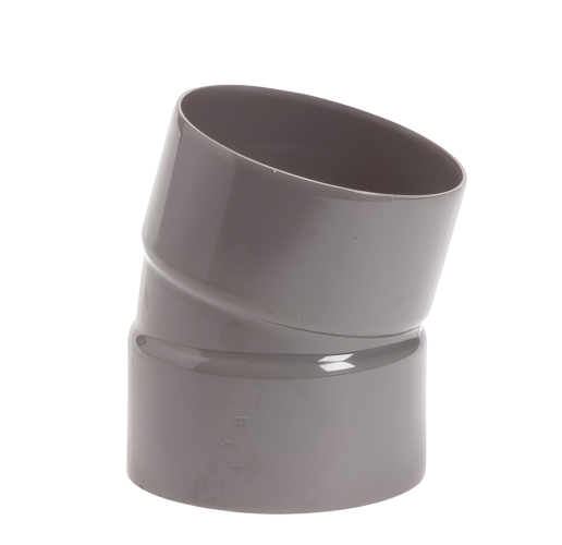 Pipelife lijm bocht 15gr 125mm mof-mof