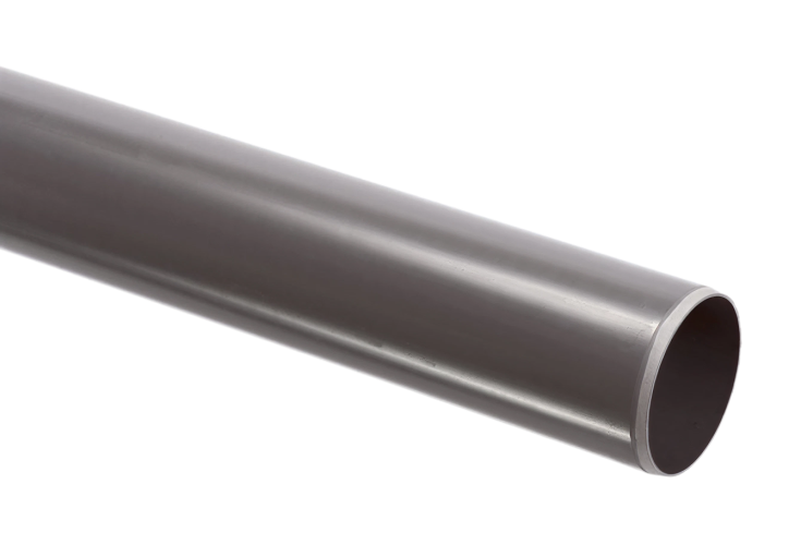 PVC afvoerbuis 75 x 3.0mm, met gladde einden, SN4, L= 5m