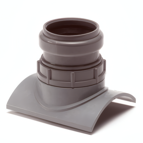 PVC Klemaanboorzadel, 110 x 50mm