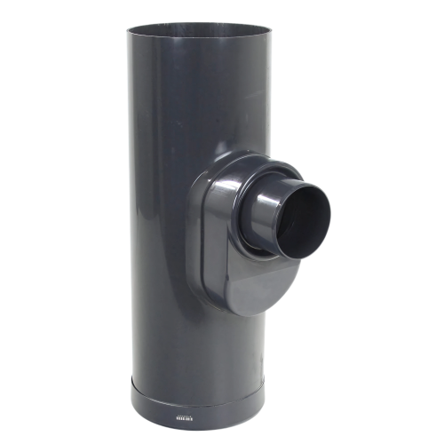PVC onderbak Ø250mm, t.b.v. tegelpadkolk, 12L, H=600mm