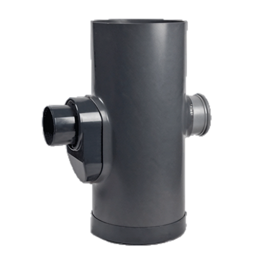 PVC ontlastput 315mm, H=700mm, 12 l/s, 1x 125mm