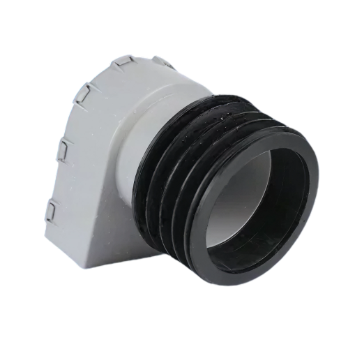PVC stankslot incl. rubber t.b.v. onderbakken GY/PVC