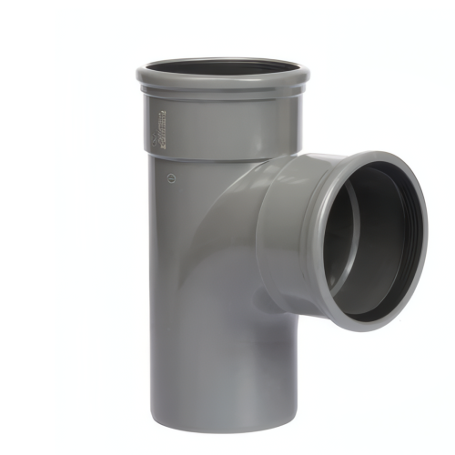 PVC T-stuk 90° 125 SN8 2M/S
