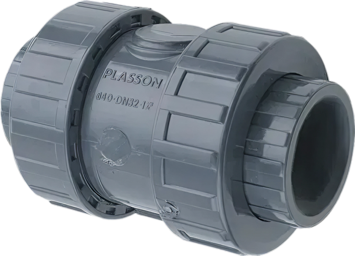 PVC Terugslagklep 50mm FPM (Viton)