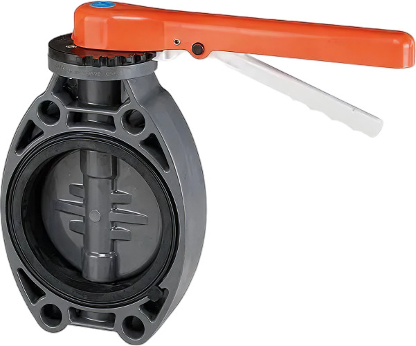 PVC Vlinderklep 125/140mm