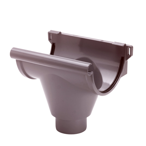 S-lon Klem gootuitloop voor mastgoot 150mm ⌀80mm, grijs