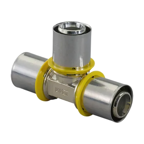 Uponor MLC gas Press MLC T-stuk 32x32x32mm