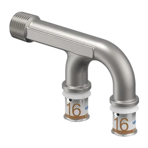 Uponor S-Press Plus Aqua pers U-armaturen aansluiting 16x1/2