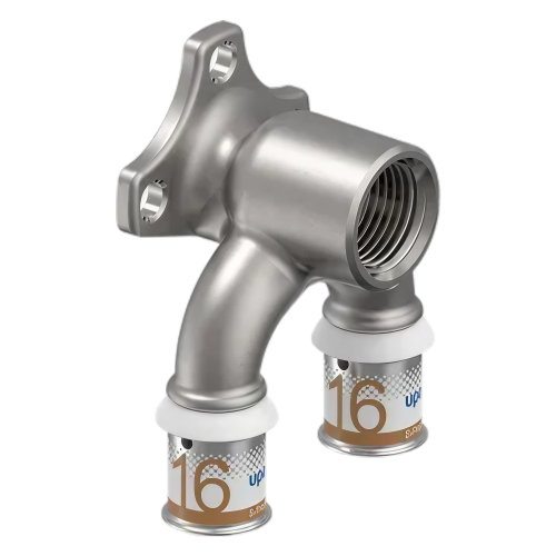 Uponor S-Press Plus Aqua pers U-muurplaat 16x1/2"bix16mm