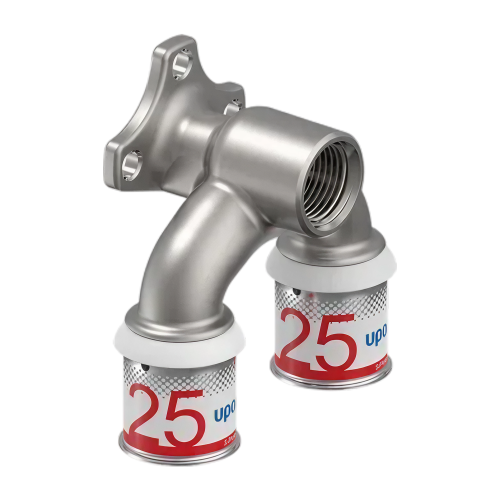 Uponor S-Press Plus Aqua pers U-muurplaat 25x1/2"bix25mm