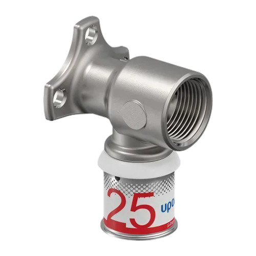 Uponor S-Press Plus pers muurplaat korte flens 25 x 3/4"