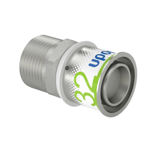 Uponor S-Press Plus pers puntstuk 32mm x 1"bu
