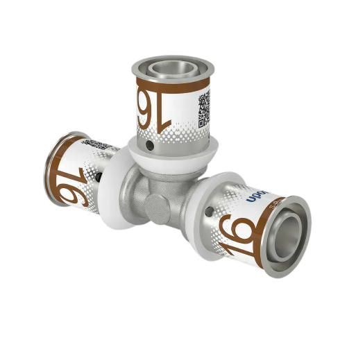 Uponor S-Press Plus pers T-stuk 16x16x16mm