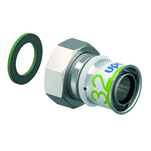 Uponor S-Press Plus schroefkopp. wartel bi.dr. 32 x 1 1/4"