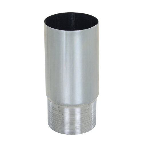 Zink hwa verlengde mof 100mm, mof x verjongd spie