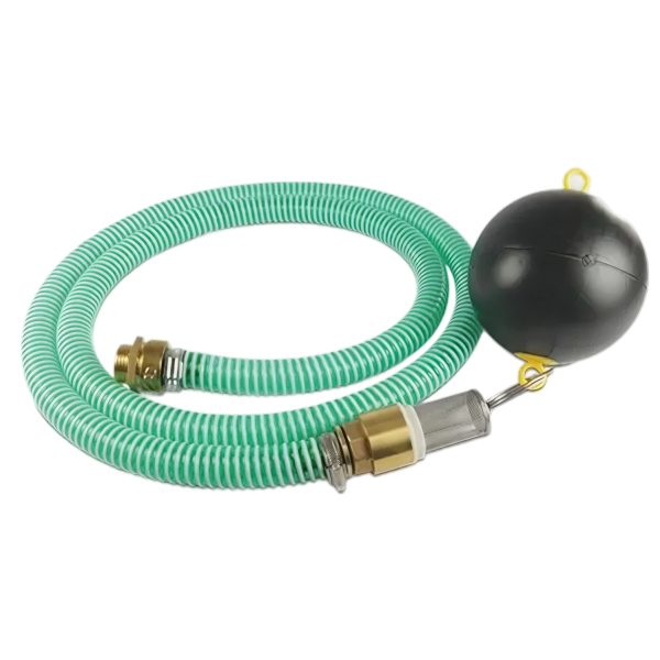 Aanzuigset, drijvend Ø100mm, met 3M slang 32mm + 1" klep