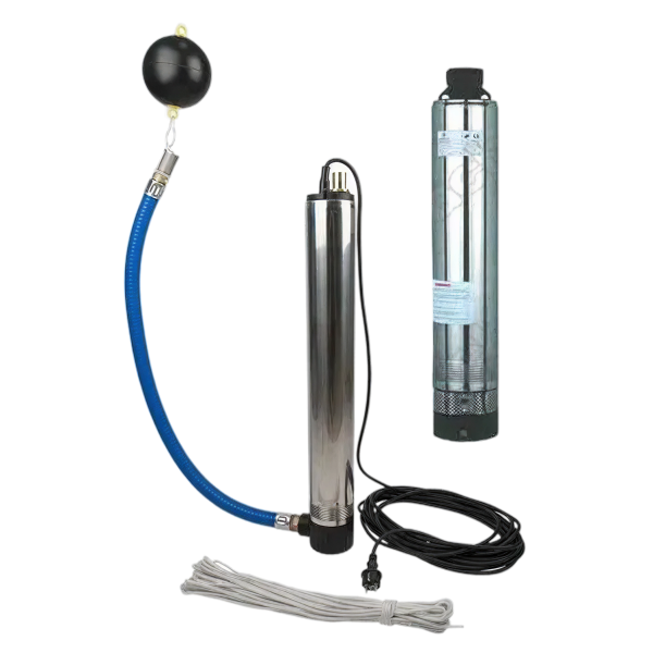 COM 4" 0.8 PK onderwaterpomp, met ingeb. Pompcontrol