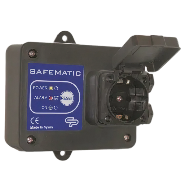 Droogloopbeveiliging, 230V, 16 Max. Amp, 2.2 Max. KW