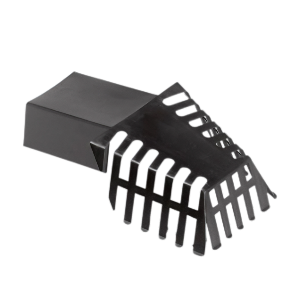 Dyka PE Bladvanger Type U 60x80 Zwart