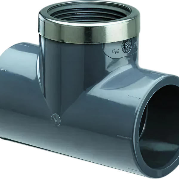 HD T-stuk 16mm x 3/8" x 16mm 90° Bi.dr. met verstevigingsring