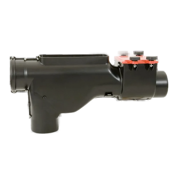 Inline tankfilter met klep