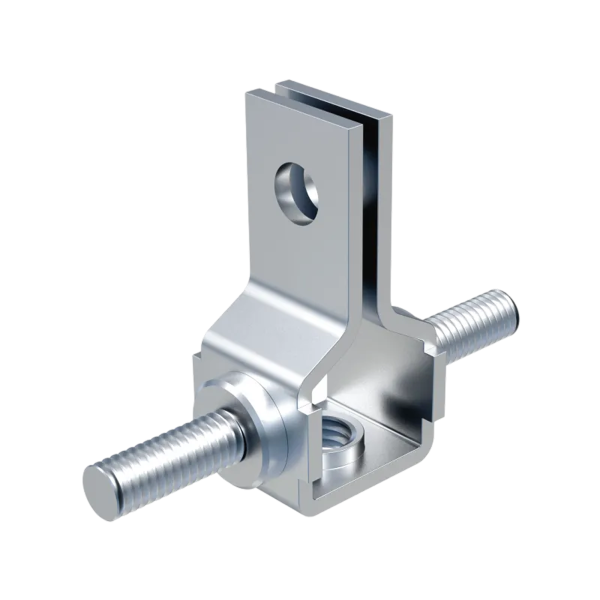 M6 / Gr. 2 cm Montage-oog met 2x M6 bout