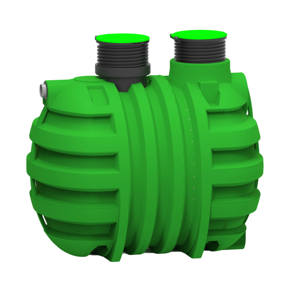 MW Septictank polyetheen, 3-kamersysteem 10000 liter
