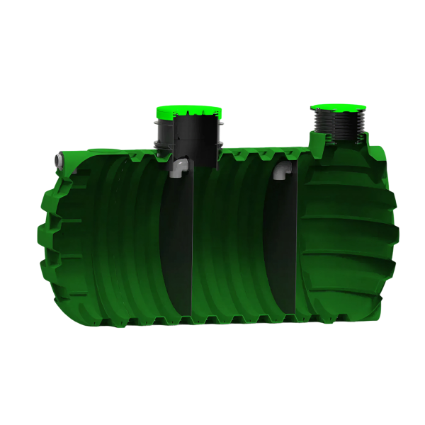 MW Septictank polyetheen, 3-kamersysteem 16000 liter