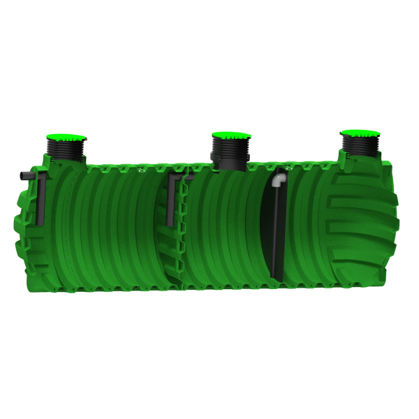 MW Septictank polyetheen, 3-kamersysteem 25000 liter