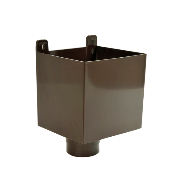 NICOLL Techtan PVC-Ti vergaarbak 80mm bruin