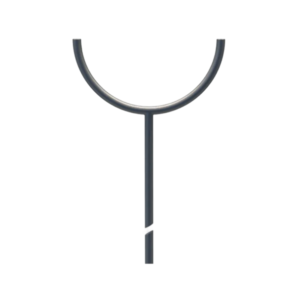 Ø125 mm Rioleringspen zwart - 1 mtr