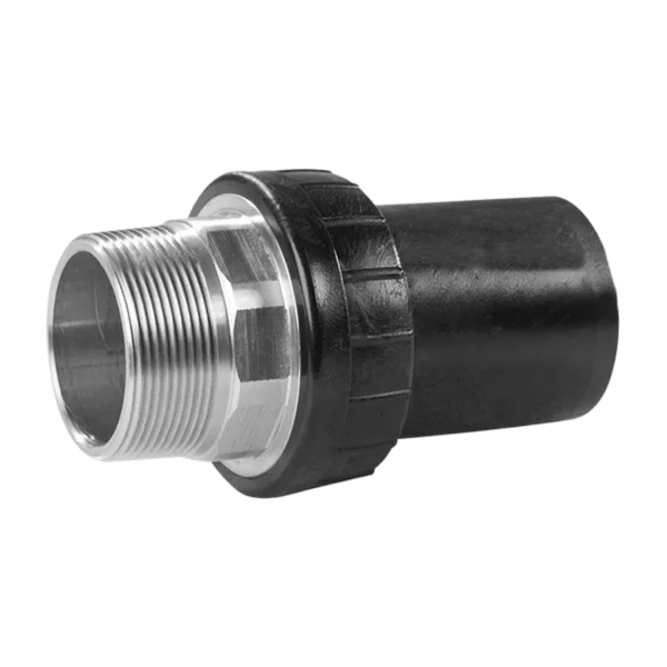 PE100 UAN elektrolas adapter messing bt.dr. d63x1½'' SDR11